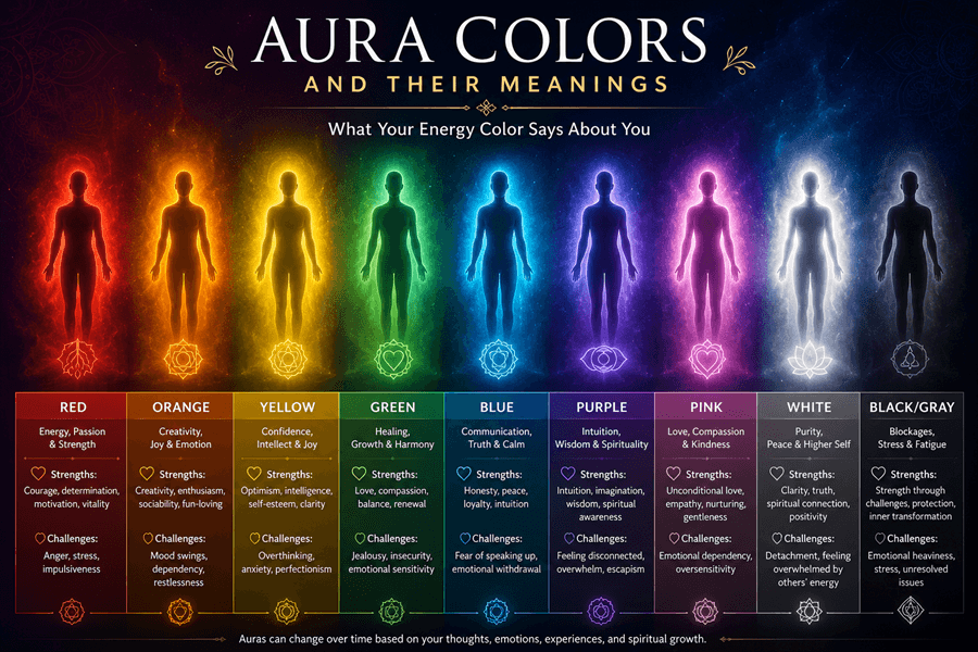Aura Colors and Their Meanings: What Your Energy Color Says About You
