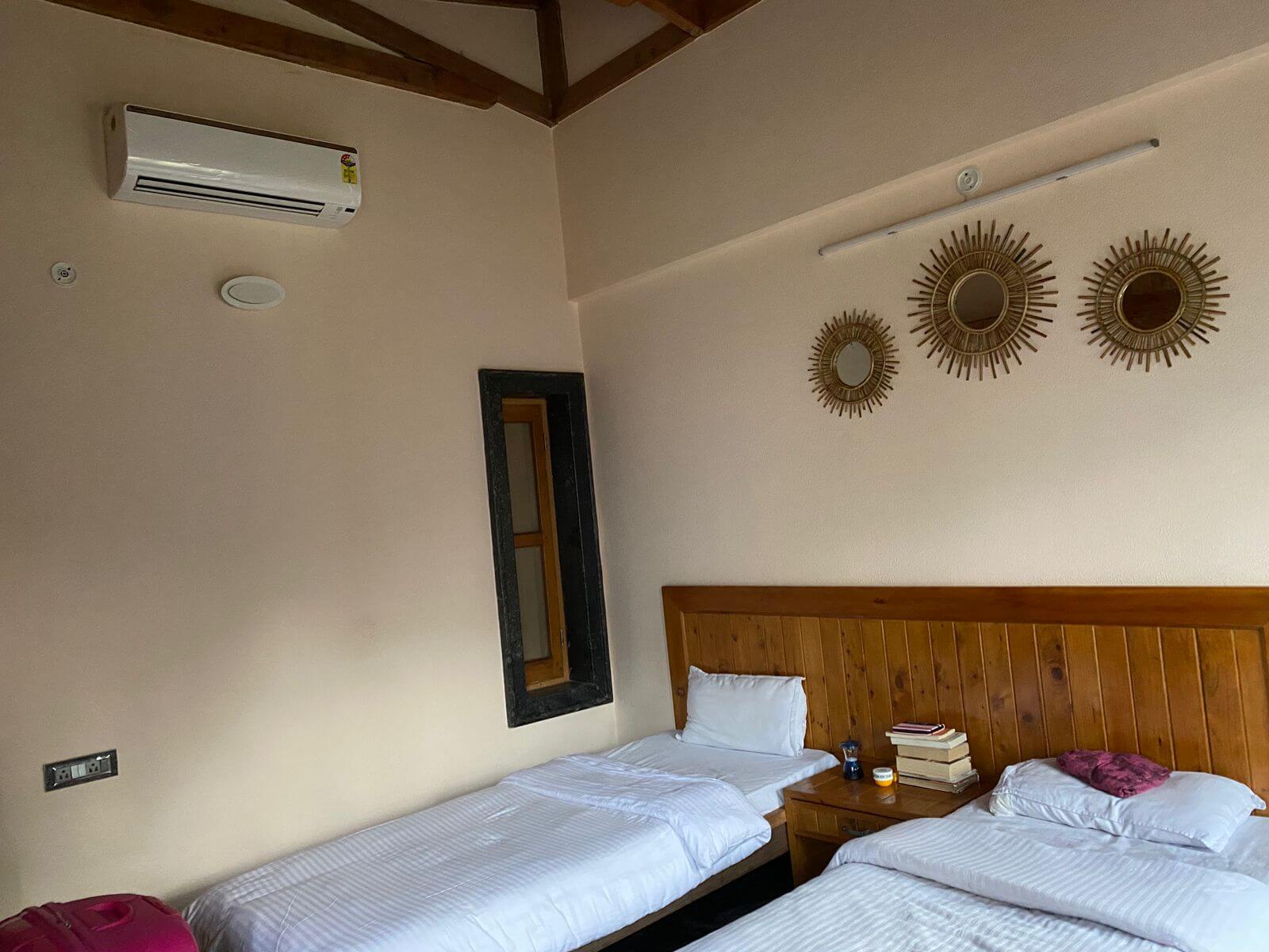 Ashram Stay With AC Room at Abhayaranya Yoga Ashram