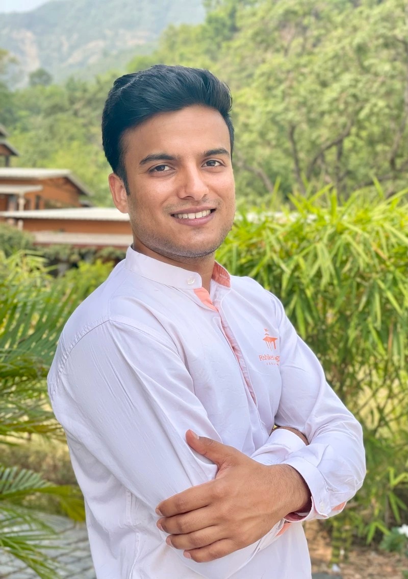 Aman Tiwari  Yoga Teacher in Rishikesh, India